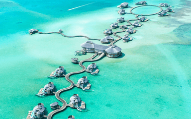 Overwater villas